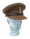 No2 Officers Hat R Signals British Army Goldings Full Insignia & Chin Strap 59cm
