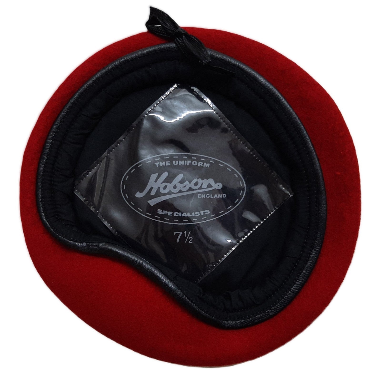 RMP Red Beret Army Type Old Pattern Hobson Leather Rim Red Caps 7 1/2