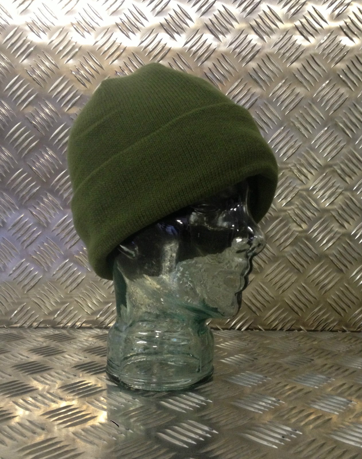 Green Thinsulate Beanie Hat - Very Warm - One Size - Brand New