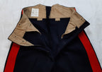 Vintage No1 Trousers 1957 Pattern British Army Red Stripe Blue Other Ranks W31"