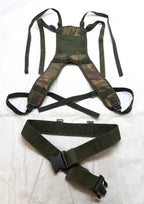DPM Yoke & OD Green Waist Belt British Army Assault webbing Infrared Reflective