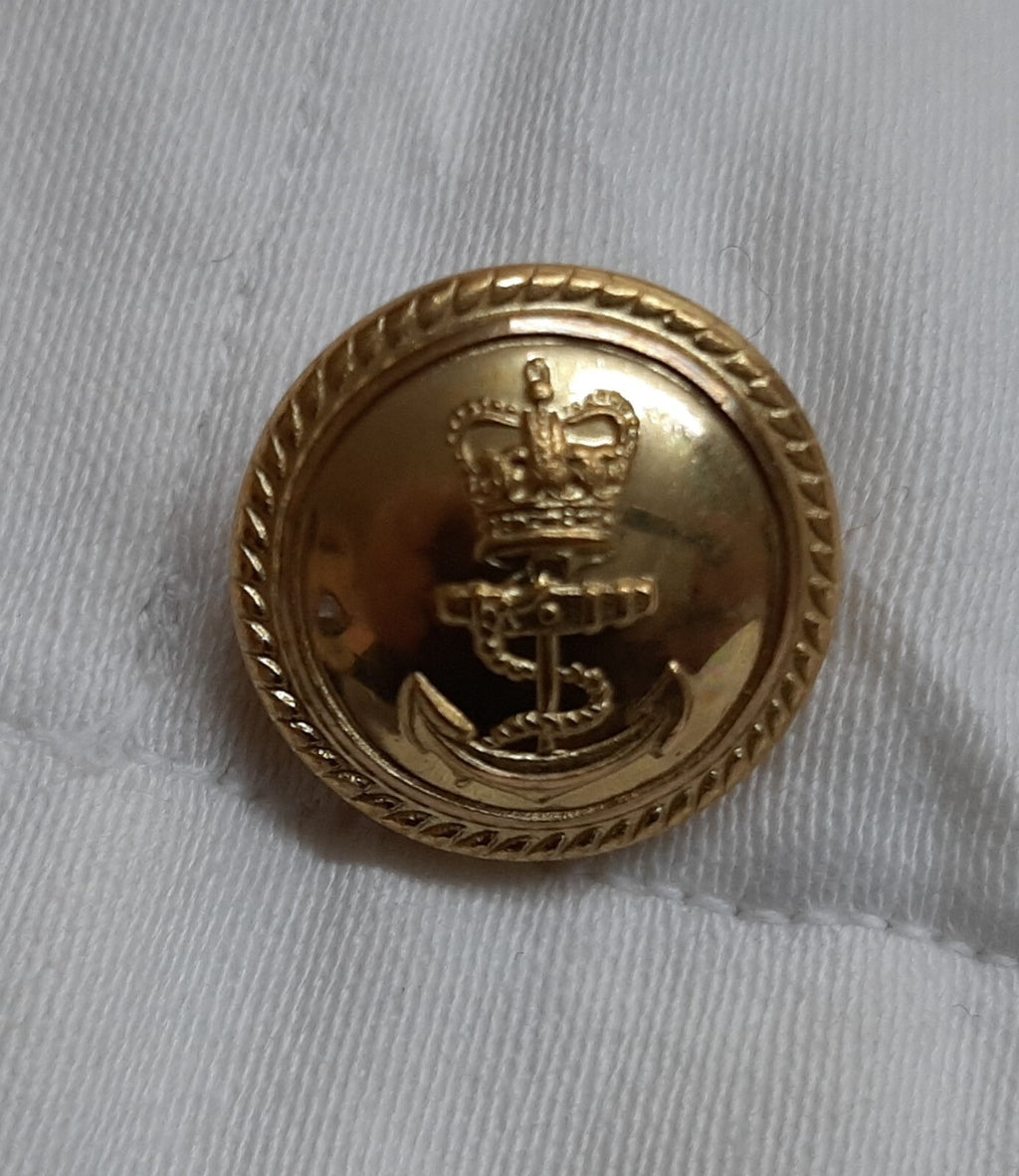 Naval Mess Jacket British Royal Navy RN Vintage Dress Buttons