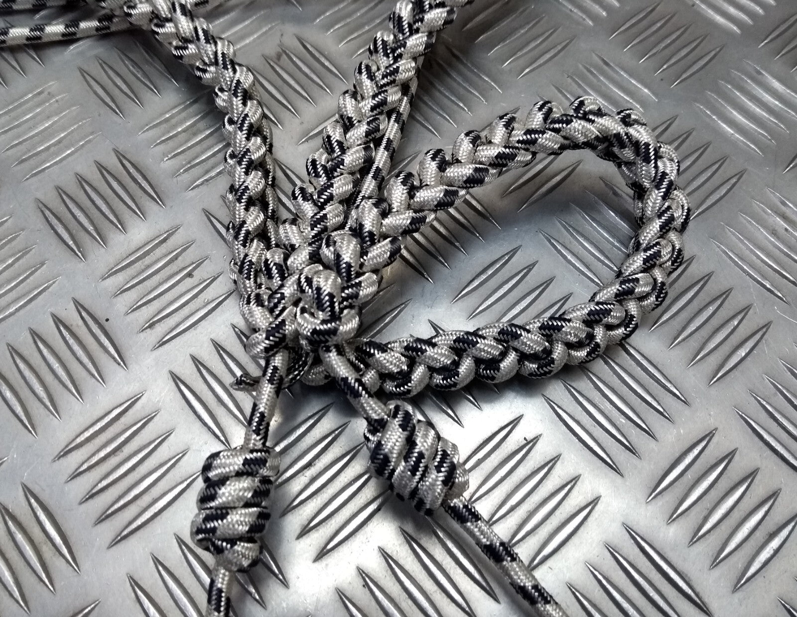 Oman Silver Aiguillette Senior Officer Blue Fleck Ceremonial UK Made