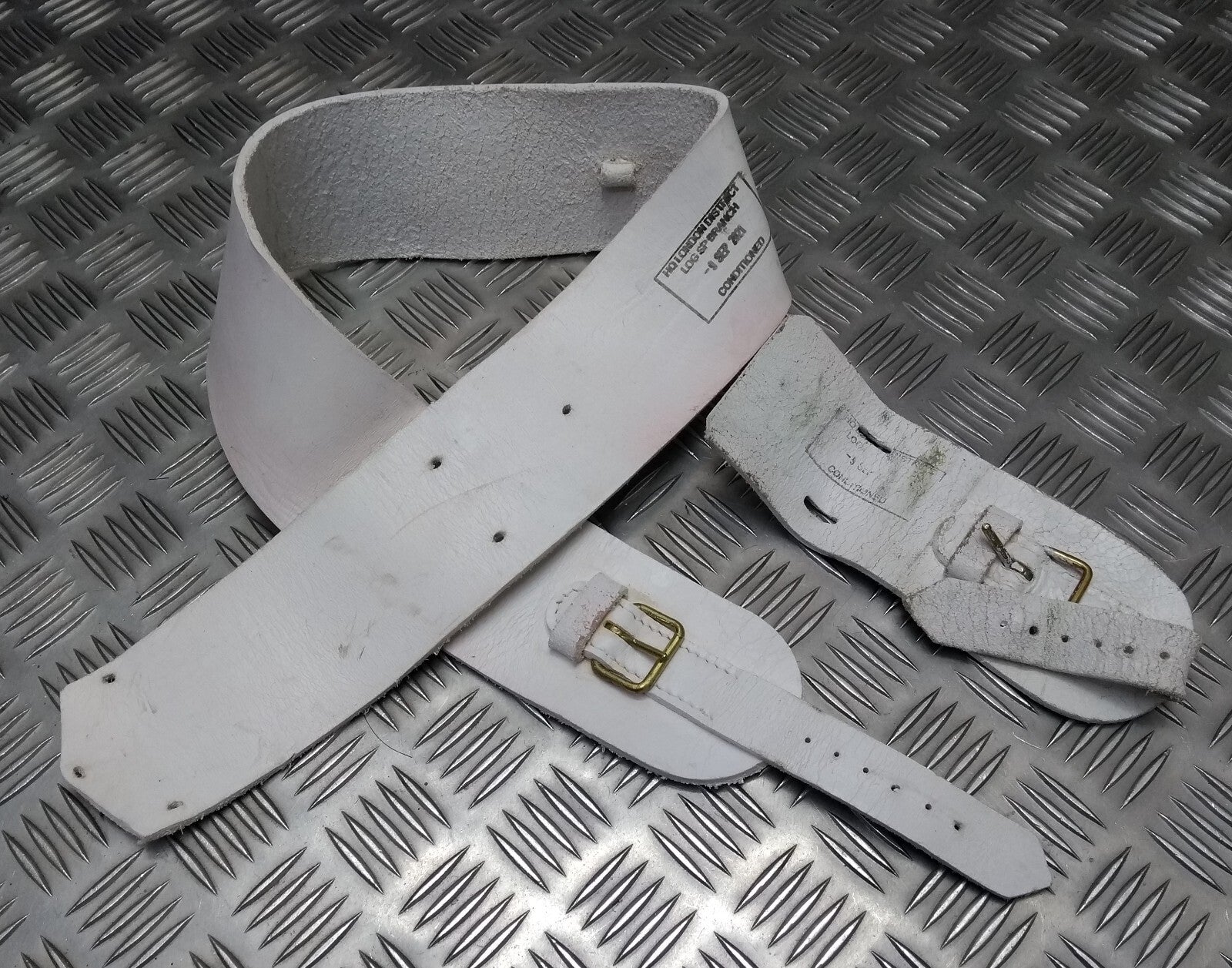 HCav No2 Buff Leather Strap Household Cavalry Cross Belt British Issue