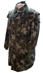 Army Camo Parka Leaf Pattern Camouflage Distressed Faulty Condition Assorted