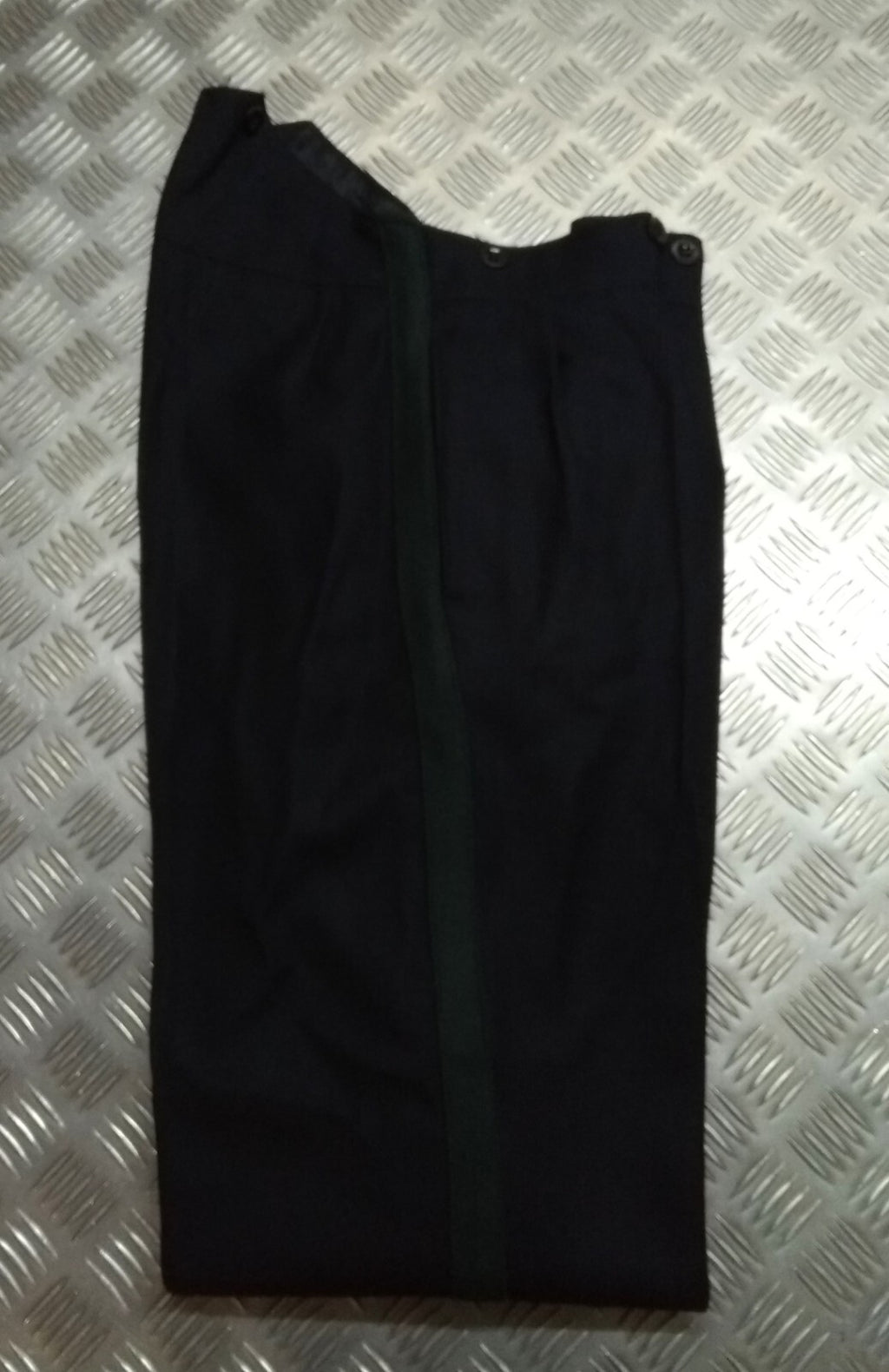 No1 Dress Trousers British Army Light Infantry / Rifles Green Stripe Asst Sizes