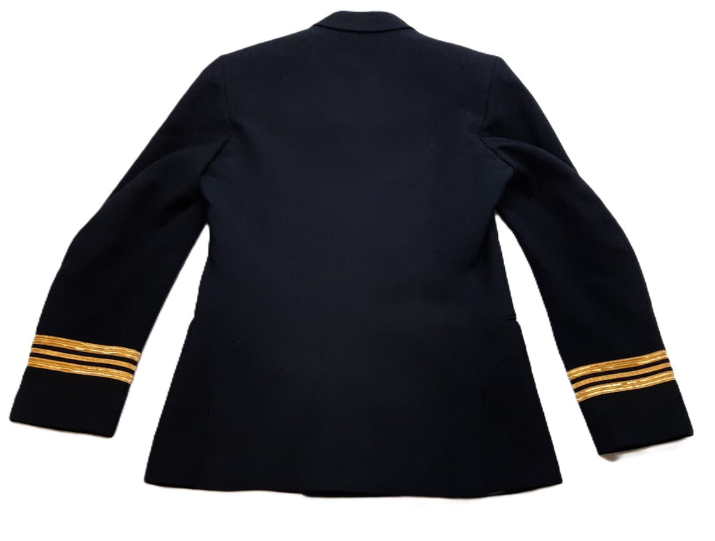 RN No5 Jacket British Naval OFCs Lt Cdr Diagonal Serge 8 Button 41 R