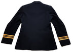 RN No5 Jacket British Naval OFCs Lt Cdr Diagonal Serge 8 Button 41 R