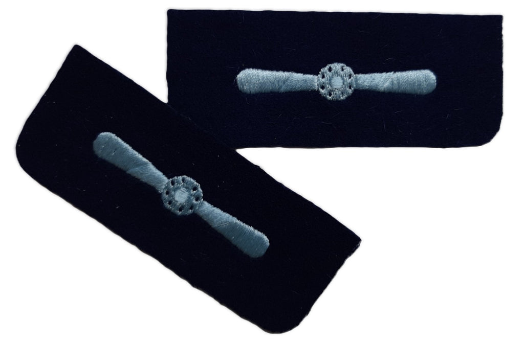 Qualification Badges LAC RAF Royal Air Force Leading Aircraftsman Arm Patches 1 Pair