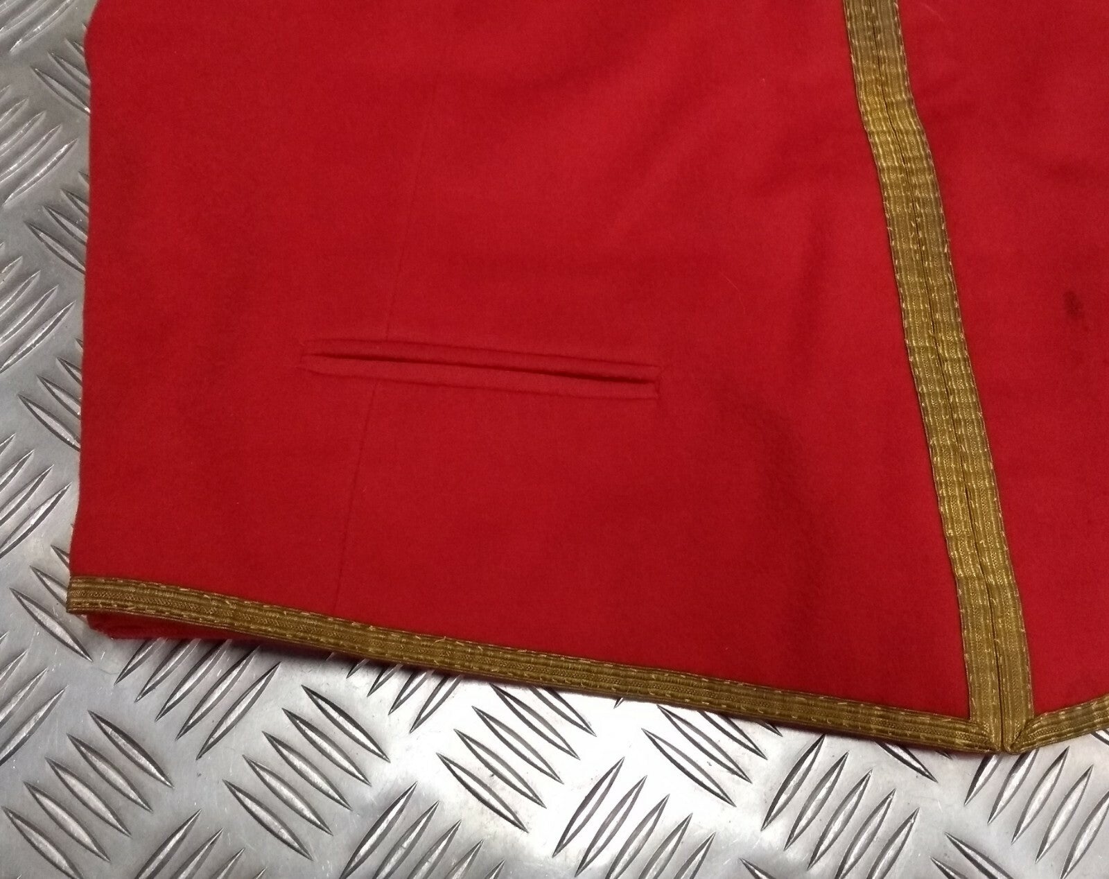 British Army Waistcoat RMP OFC Braid Ceremonial and Parade Mess Dress Large Size