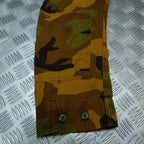 U.S Vintage Lightweight Rip Stop Camo Jacket Over Dyed Genuine U.S.
