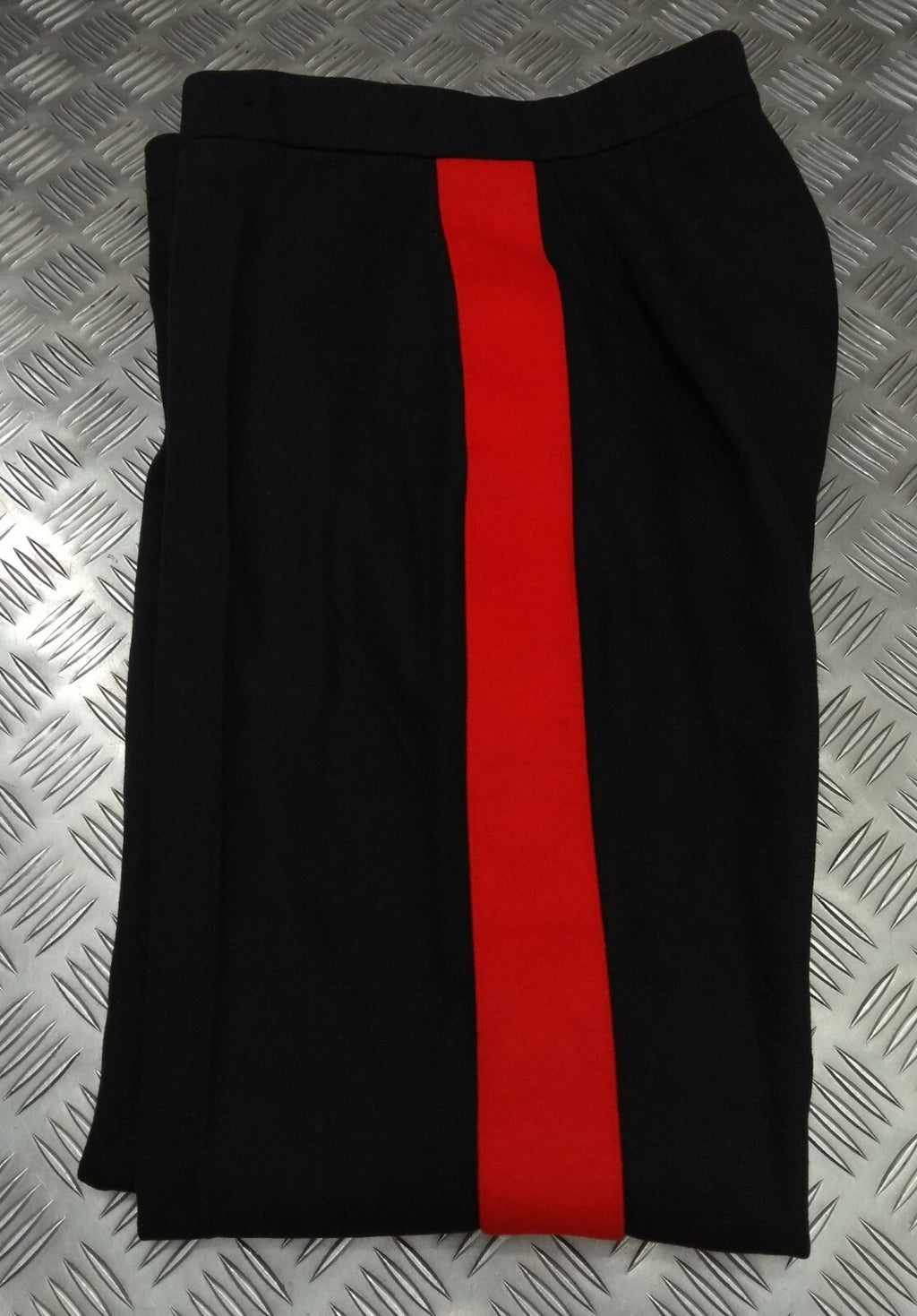 No1 Dress Trousers 2" Red Stripe Womens Issue By G.D Golding LTD W29" EBYT642