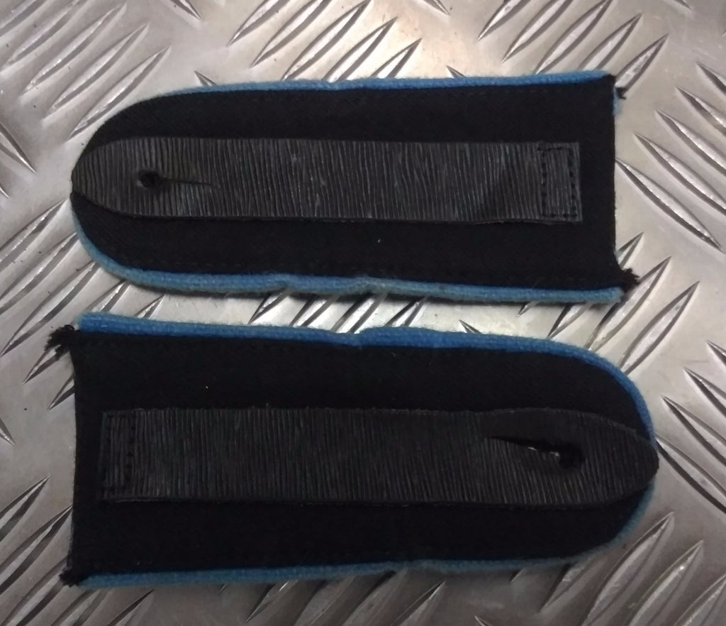 British Army No1 Dress Jacket Shoulder Straps Light Blue Pipe Used