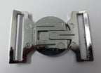 Genuine British Army The Queen's Lancashire Regimental Chrome Belt Buckle - NEW