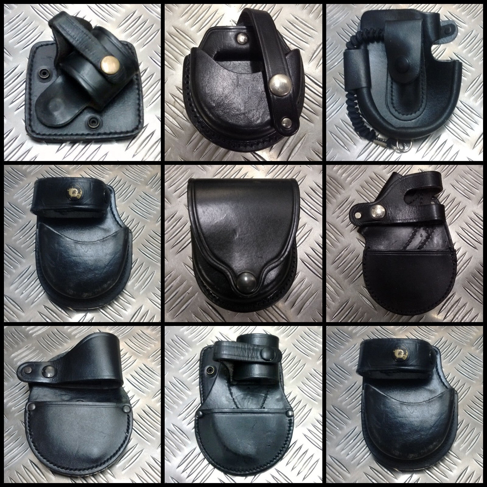 Leather PWL etc Handcuff Holder Various Styles