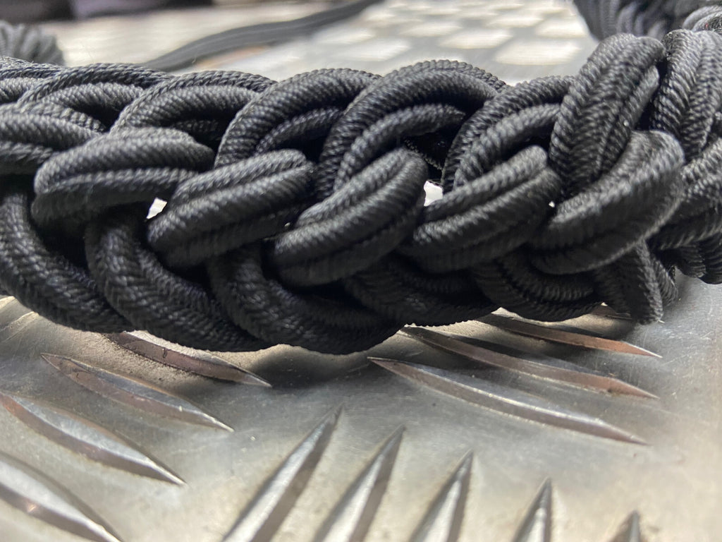 The Rifles Busby / Shako Appliqued Plaited Cord 1st Battalion - NEW