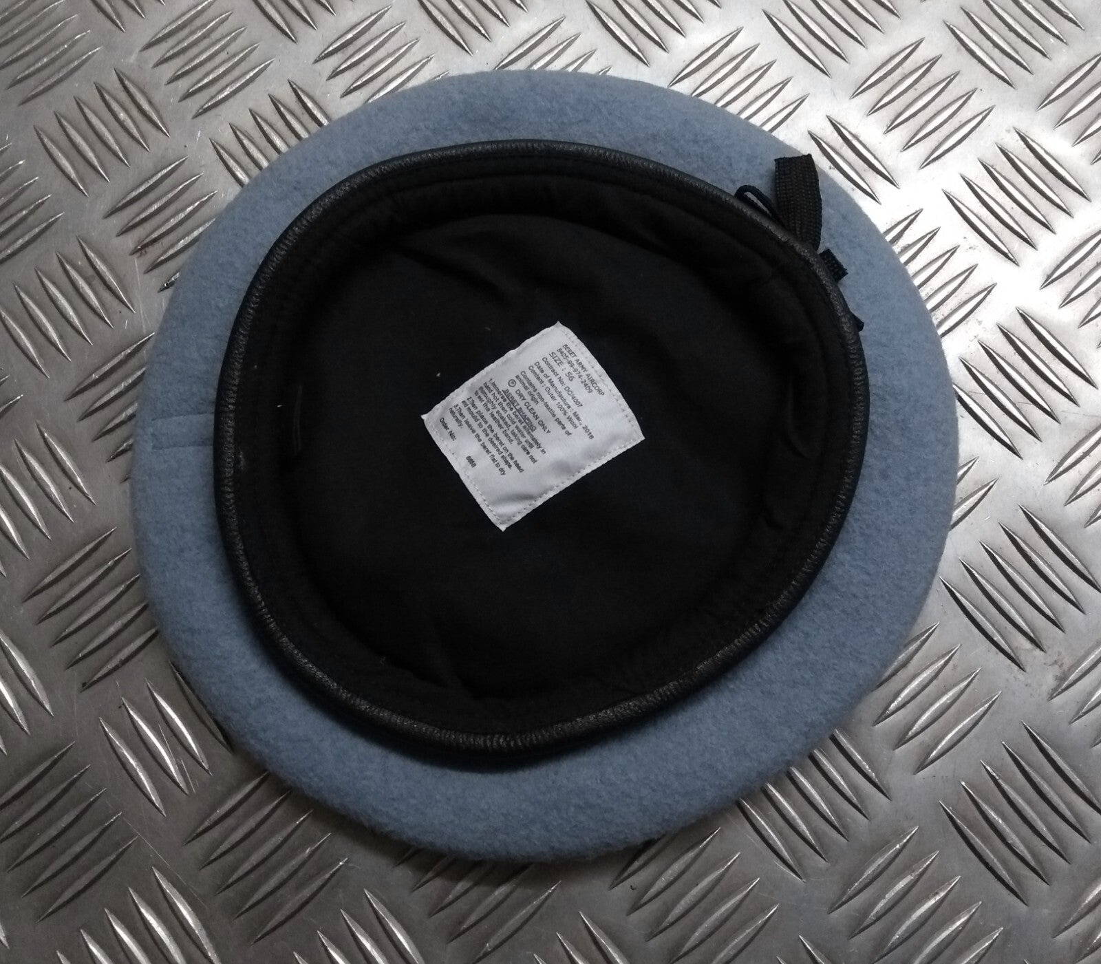 AAC Beret Hat Cap British Pattern Light Blue Size 59cm - NEW