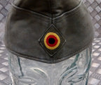 Genuine German Army Bundeswehr Moleskin Forage Flat/Envelope Hat. Green