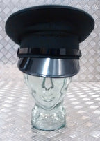 British Dark / Bottle Green Officers Style Dress Cap / Hat Men's - NEW