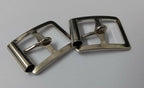 Genuine British Issue 5/8"Nickel Plated Small Roll Buckles X4 STD41