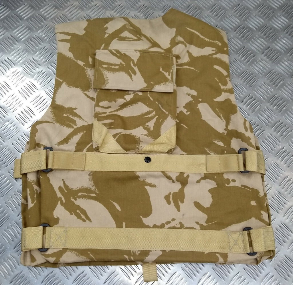 DDP Camo Body Vest CBA Combat Body Cover Old Pattern UK Desert Camouflage