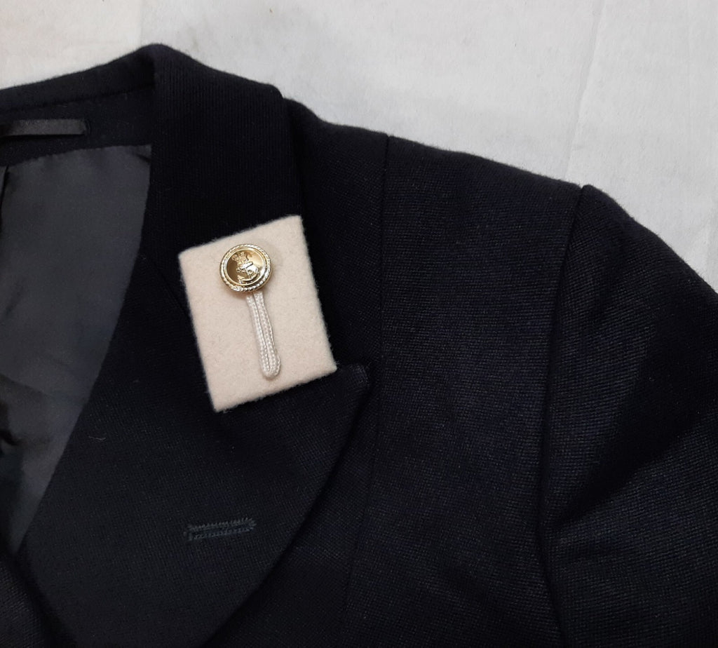 No1B Wool Barathea Jacket Royal British Navy RNWRNS Size 101 cm