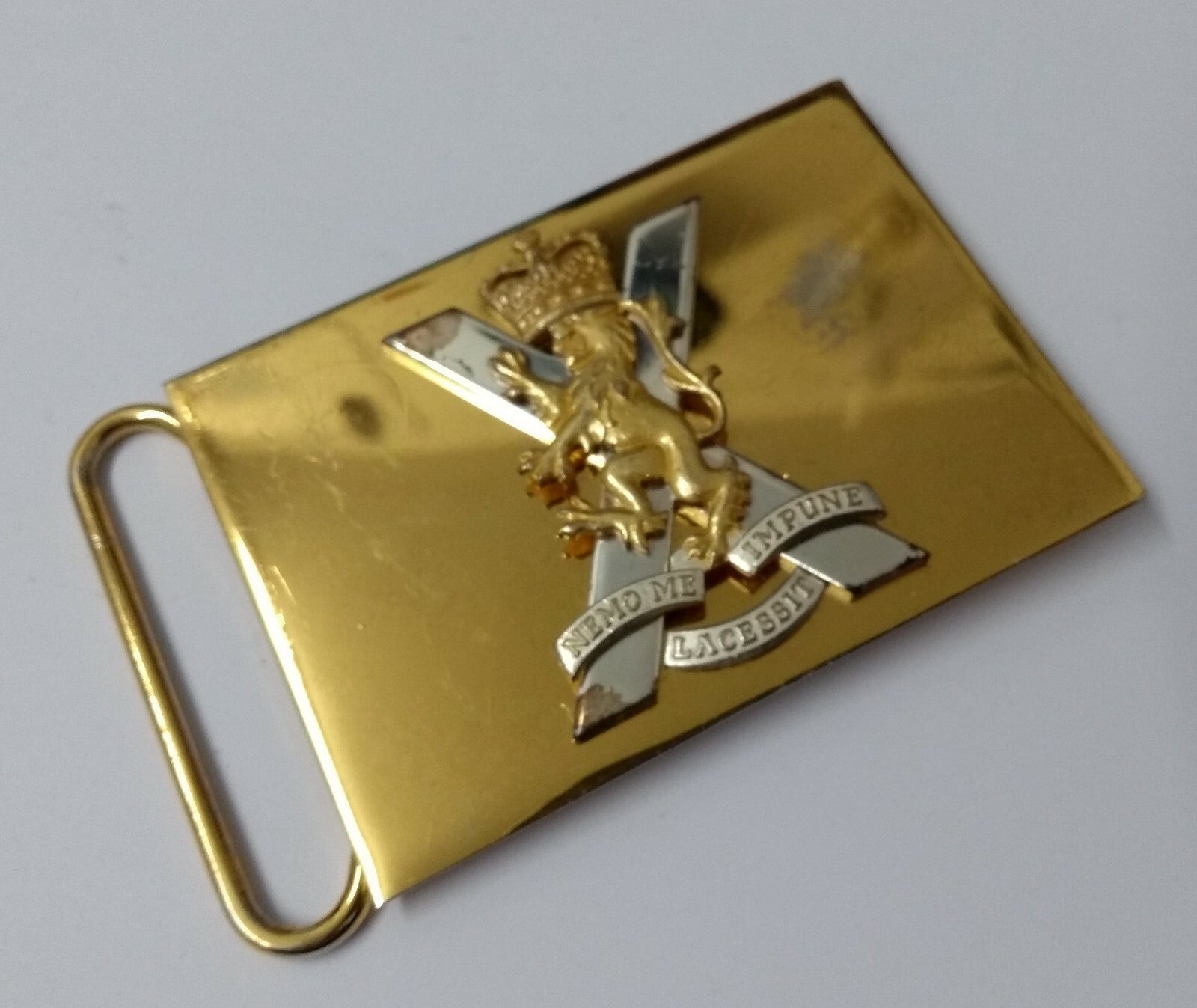 RRS Buckle Large Parade Courlene Belt Buckle