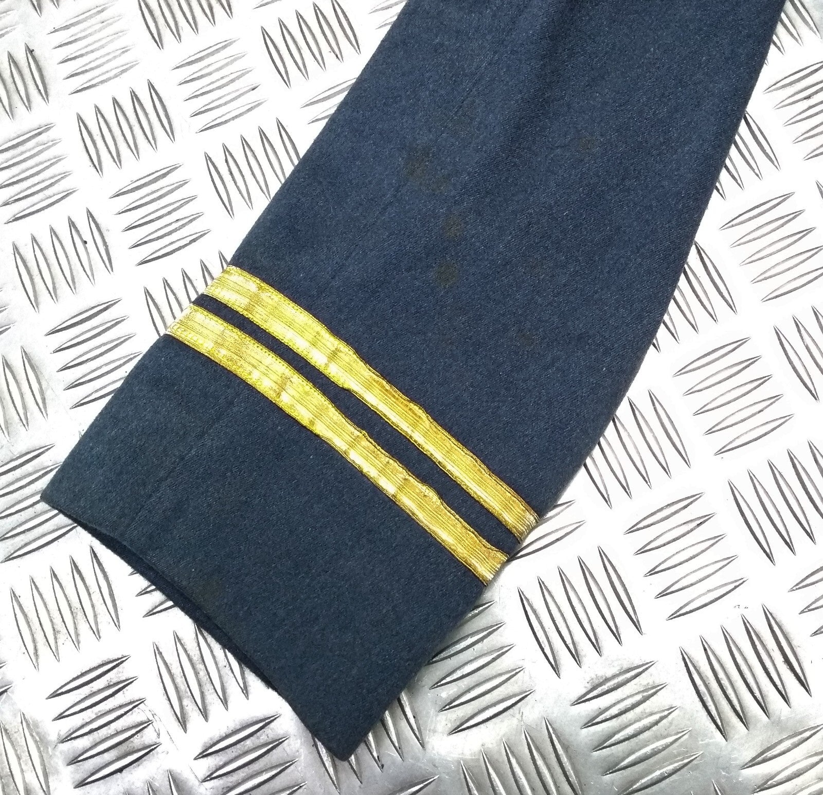 RAF Royal Air Force Vintage Mess Jacket Airforce Blue Grey Colour with Braided Cuffs by Moss Bros