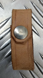 Genuine Vintage Tan Brown Leather Belt Slide / Stay Max 4.5cm Belt