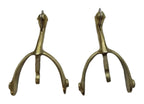 Swan Neck Spurs Short British Army / Officers & Soldiers Parade Boots