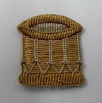 Genuine Vintage British Issue Braided Drummer Drum Major Badge
