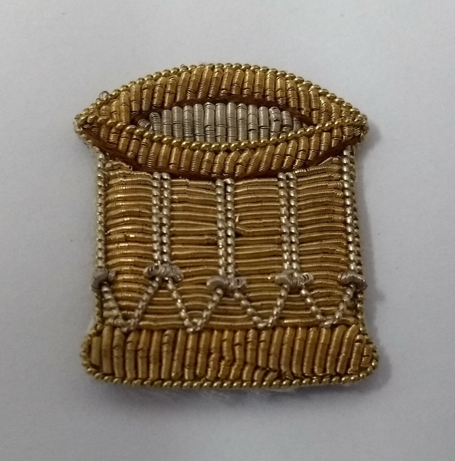 Genuine Vintage British Issue Braided Drummer Drum Major Badge