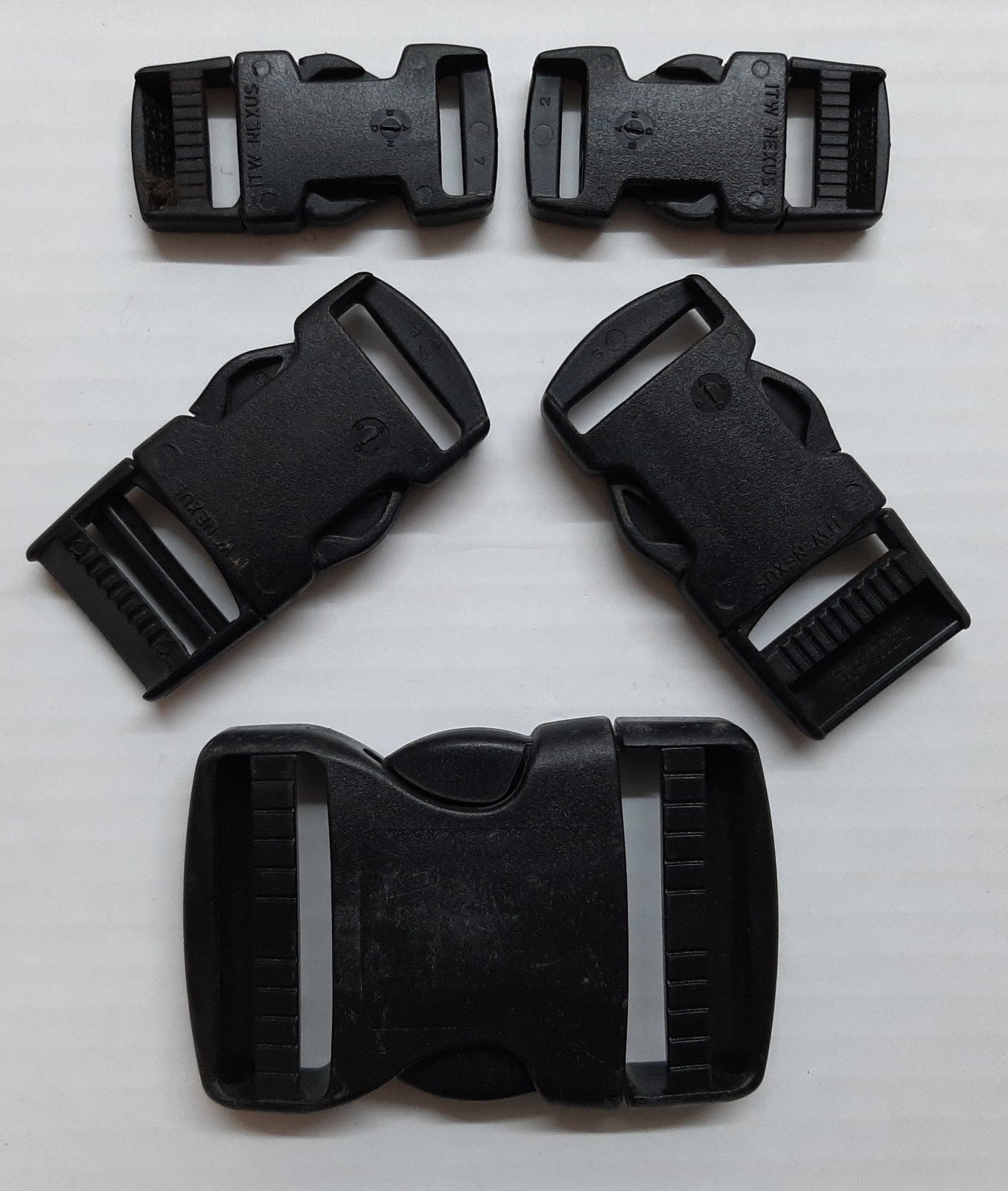 Webbing Q/R Buckle British Army Soldier 95/2000+ Quick Release Fasteners X 5