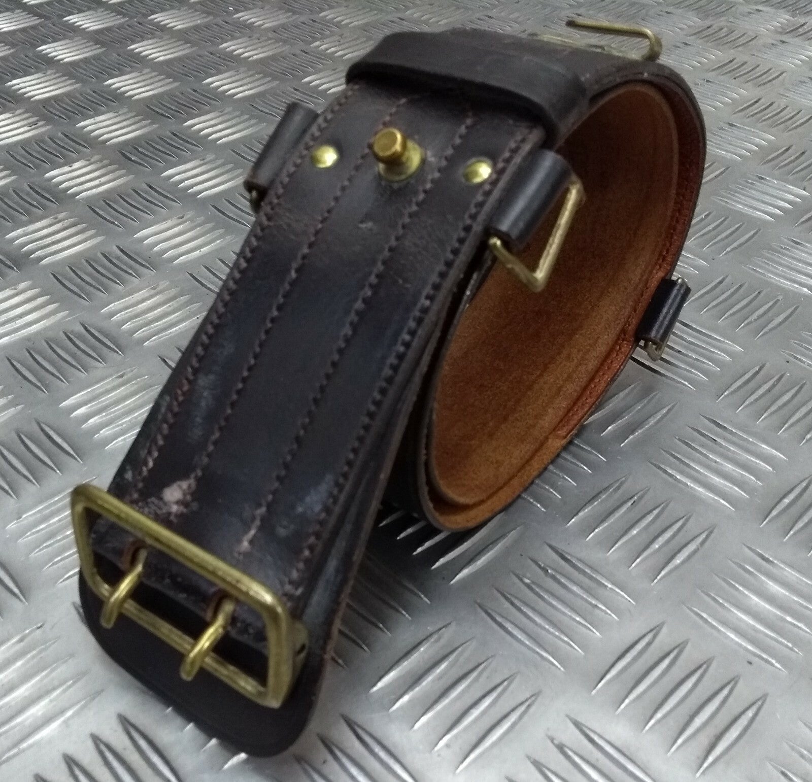 Sam Browne Belt Issue British Size 3 No Shoulder Strap Hobson London
