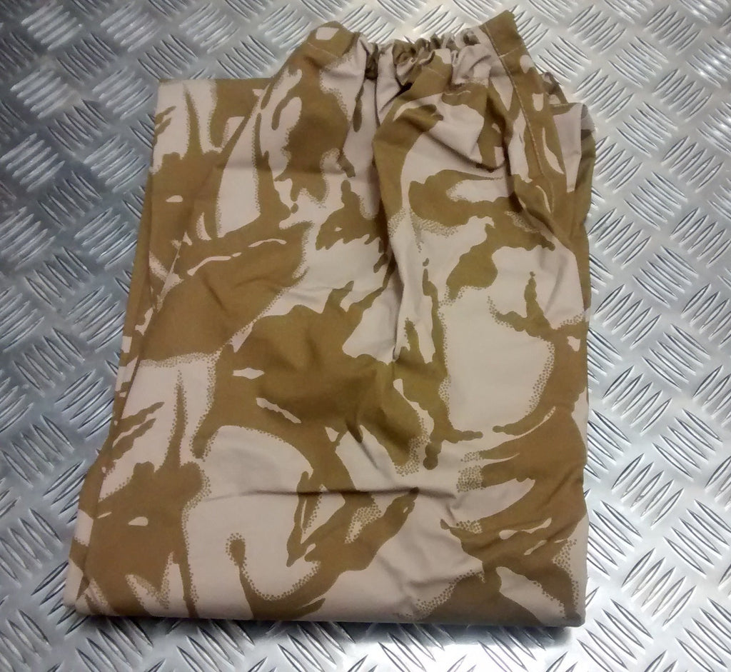 Desert Camouflage MVP Wet Weather DDP Over Trousers Genuine British Army - NEW