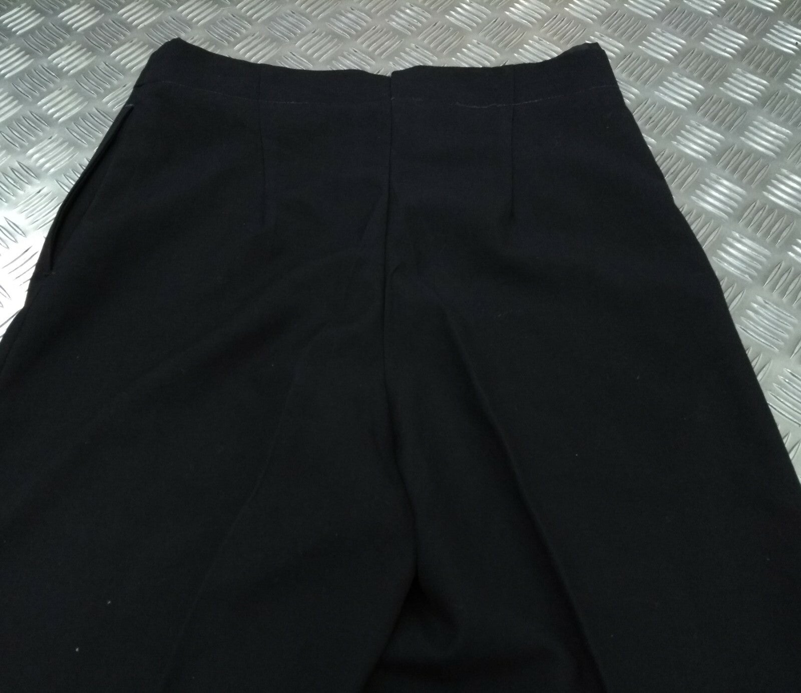 Genuine Vintage British Naval Uniform Dress Trouser Straight Leg Pattern W35"