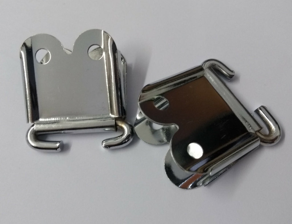 Genuine British Issue 1" Chrome Plated Rifle Sling Fittings 1PR STD39
