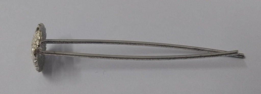 Small Insignia Badges British Made Obsolete Stock Long Double Prong Fixing
