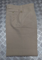 Vintage Fawn Trousers British Old Pattern Lightweight Dress Trousers
