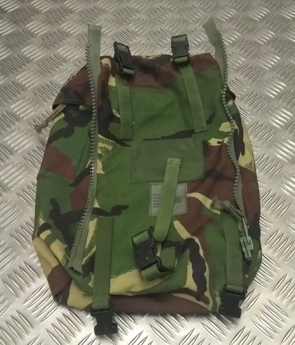 Genuine British Army DPM IRR Woodland Camo PLCE Bergen Large Pack Side Pocket G2