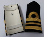 Naval Style Shoulder Boards Epaulette Leather Backed Fancy Dress