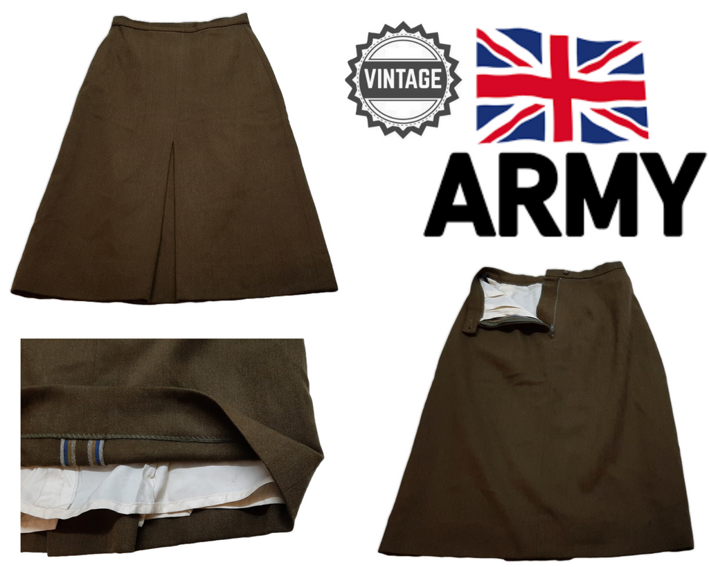 No2 Uniform Skirt British Army Old Pattern Number Two Uniform Dress Waist 27"