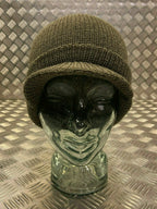 US Green / OD Peak Radar Hat / Peaked Watch Cap 100% Wool- NEW