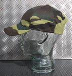 100% Cotton Woodland Camouflage Baseball Hat / Cap - BRAND NEW