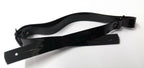 Chinstrap Black 3/8" Adjustable Metal Buckle Mil-Spec Hi Sheen For Dress Hats X2