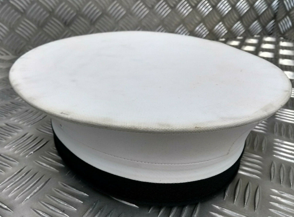 British Royal Navy Issue RN Sailors Pork Pie Hat Class II with Marks & Defects
