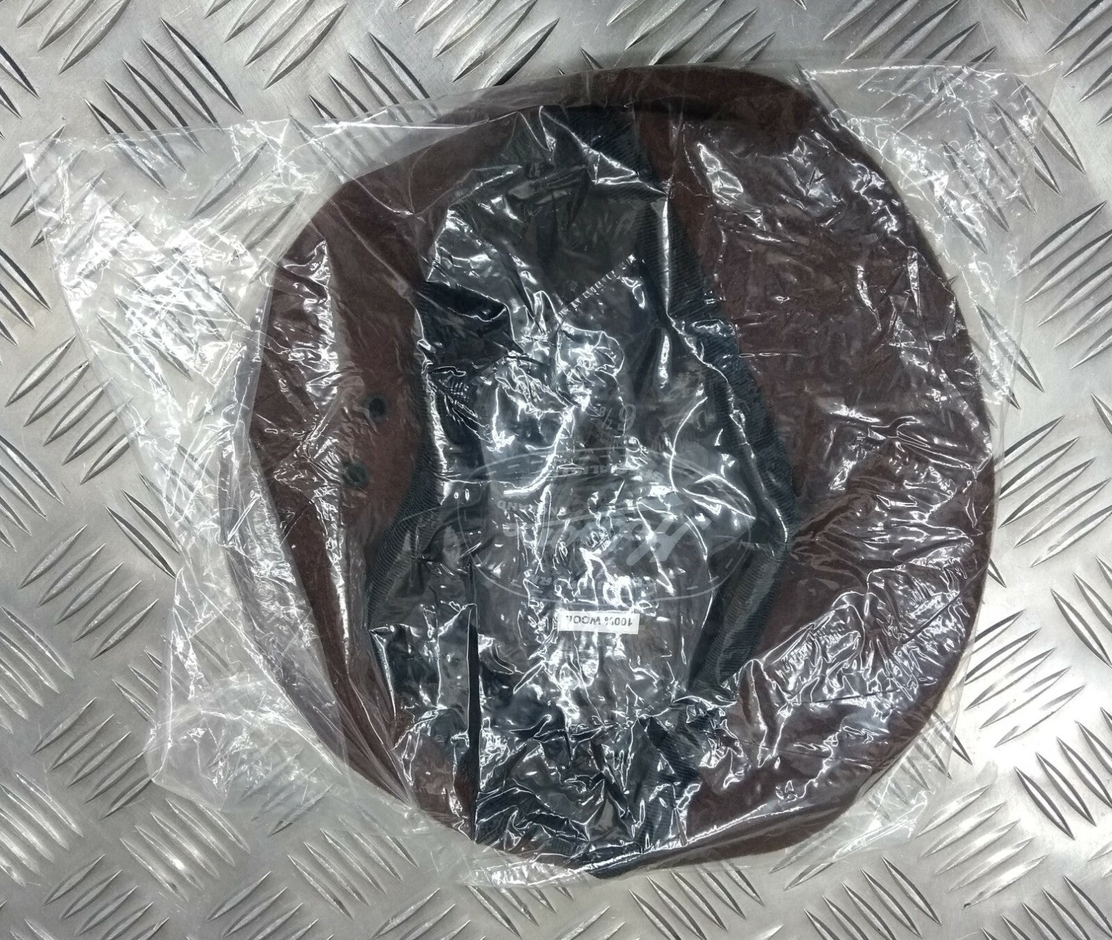 Brown Beret Service Dress Hobson of London Mil-Spec Lined Wool New Old Stock