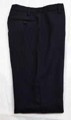 Dress Trouser Black British Basic Pattern Straight Leg W30"
