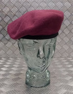 Parachute Regiment Type Wool Beret Genuine MF Maroon Colour All Sizes- NEW