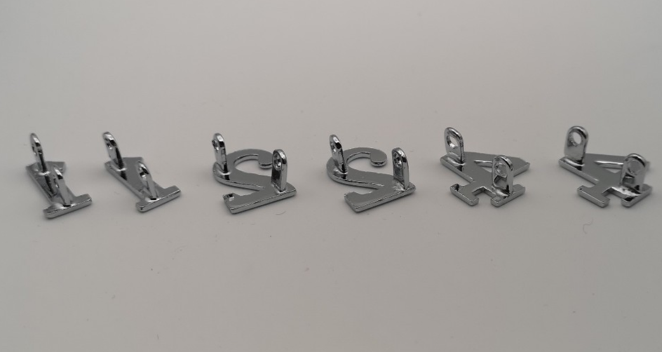 Shoulder & Collar Numbers 1  2  4 Pair Each